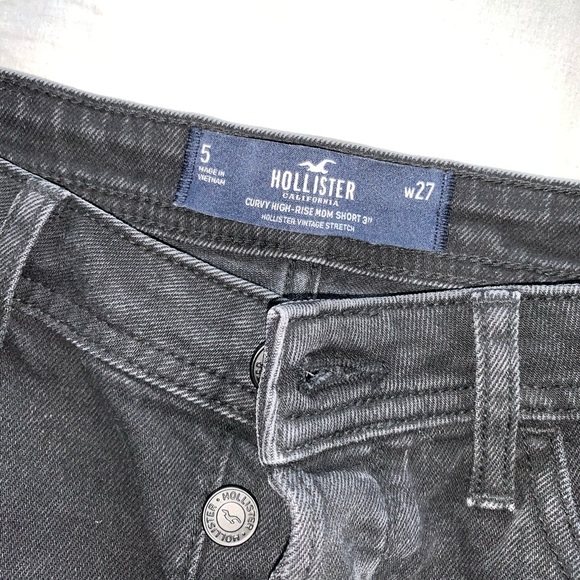 Hollister High-Rise Denim Mom Shorts - Picture 3 of 4